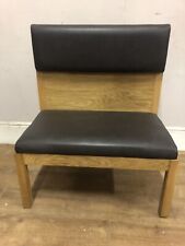 Oak seater bench for sale  SPALDING