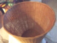 Vtg rattan waste for sale  Youngstown
