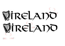 Ireland harp stickers for sale  GRIMSBY