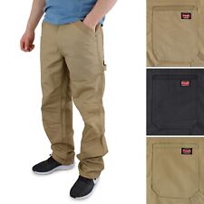 Pantalones de trabajo Wrangler para hombre 5 bolsillos con tope rasgado, rodilla y bolsillos reforzados, usado segunda mano  Embacar hacia Argentina