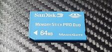 64mb memory stick for sale  LONDON
