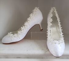 Size bridal heels for sale  Shipping to Ireland