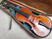 Violino velho bem flamejado, precisa de reparo "Jacques Camurat Paris 1943" (?) comprar usado  Enviando para Brazil