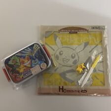 Conjunto de chaveiro caneta esferográfica toalha de mão Pokemon lancheira, usado comprar usado  Enviando para Brazil