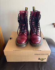 oxblood dr martens 10 for sale  BANCHORY