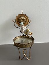 Antique porcelain mirror d'occasion  Expédié en Belgium