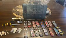 Lot of 16 Vintage Tech Deck Fingerboards Tony Hawk, Real, Birdhouse Etc. for sale  Shipping to South Africa