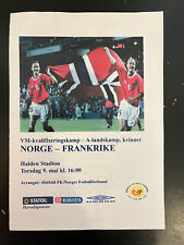 Eliminatórias femininas Noruega x França 2002, usado comprar usado  Enviando para Brazil
