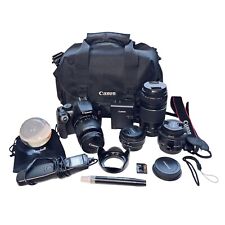 Kit Canon EOS Rebel T6 Premium, lentes 18-55, 24, 75-300 e 50mm, bolsa, alça + comprar usado  Enviando para Brazil