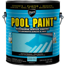 Dyco Pool Paint 1 Gal. 3151 Ocean Blue Semi-Gloss Acrylic Exterior Paint NEW for sale  Shipping to South Africa