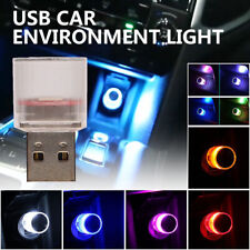 Mini USB LED Auto Innenbeleuchtung Neon Atmosphäre Ambient Lampe Wireless comprar usado  Enviando para Brazil