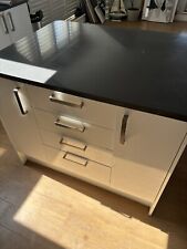 Kitchen island white for sale  CANVEY ISLAND
