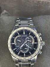 CITIZEN WORLD TIME ECO-DRIVE WR200 RAIDO CONTROLED E660-A191J01 for sale  Shipping to South Africa