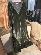 green velvet dress for sale  BUILTH WELLS