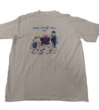 Camiseta vintage 1991 de la Feria del Condado de Weber. Camiseta de Utah. Pantalla de seda colorida. Ovejas de vaca segunda mano  Embacar hacia Argentina