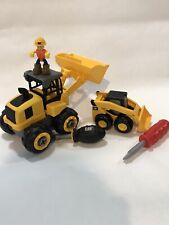 Lot Machine Maker Nikko Junior Builder Operator Construction Set & Toy State CAT for sale  Shipping to South Africa