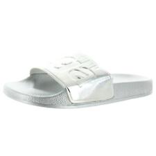 Superga Womens 1908 Silver Man Made Pool Slides Shoes 6.5 Medium (B,M)  3600 for sale  Shipping to South Africa