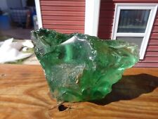 Glass Rock Slag Pretty Clear Green 3.6 lbs MM58 Rocks Landscape Aquarium, used for sale  Shipping to South Africa