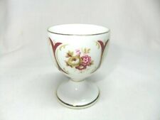 Used, Finsbury Egg Cup Fine Bone China Burgundy Pink Purple Green Floral for sale  Shipping to South Africa