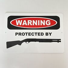 Warning protected shotgun for sale  New Port Richey