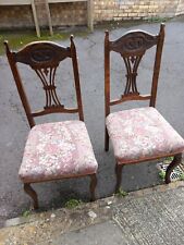 Two edwardian carved for sale  SIDMOUTH