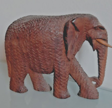 Scultura elephant legno usato  Valdilana