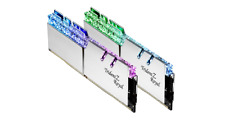 G.SKILL TridentZ Royal RGB PRATA 32GB (2x16GB) 3600 MHz *16-16-16* DDR4 *B-Die* comprar usado  Enviando para Brazil