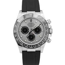 PERFEITO ESTADO 2023 Rolex Daytona SILVER GHOST 18K ouro Oysterflex 40mm 116519 LN CAIXA comprar usado  Enviando para Brazil