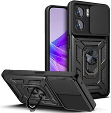 Used, For Honor X7a Case, Shockproof Ring Stand Phone Camera Lens Cover for sale  Shipping to South Africa