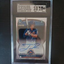 2023 Bowman Chrome CPA-JRR Jacob Reimer RC Auto /150 SGC 10 for sale  Shipping to South Africa