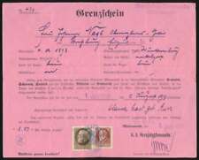 Bayern grenzschein 1918 gebraucht kaufen  Sögel