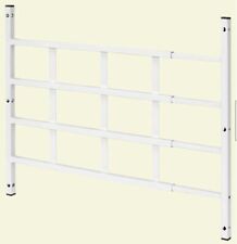 Usado, 31 pol. X 54 pol. X 21-1/2 pol. Protetor de janela fixo, aço 4 barras branco, sem saída comprar usado  Enviando para Brazil