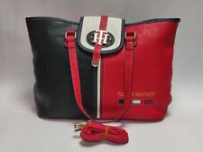 Bolsa de mão feminina Tommy Hilfiger couro branco vermelho hobo comprar usado  Enviando para Brazil