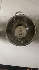 Stainless steel colander for sale  LONDON