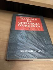 Manuale chirurgia urgenza usato  Torino