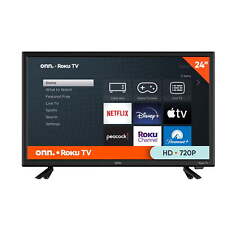 Onn 24" pulgadas 720p HD 60Hz LED inteligente Roku TV 60HZ Wifi HDMI USB óptica auxiliar segunda mano  Embacar hacia Argentina