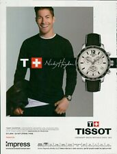 Relógio TISSOT quickster revista impressão anúncio publicidade joias vintage Nicky Hayden, usado comprar usado  Enviando para Brazil