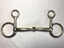 Herm Sprenger Jointed Snaffle Baucher Bit ~ 5", used for sale  Shipping to South Africa