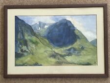 Original watercolour landscape for sale  RADSTOCK