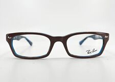 Óculos Ray-Ban RB 5150 5715 marrom claro azul Havana 50-19-135 4081, usado comprar usado  Enviando para Brazil