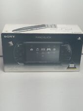 PSP Piano Black Sony PlayStation Portable Console Slim & Lite Box Only  for sale  Shipping to South Africa