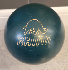 14lbs Brunswick Rhino Bowling Ball in Teal. Had a 252 game with it. for sale  Shipping to South Africa