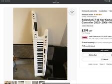 Roland keytar for sale  FARNHAM