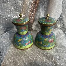 Two antique cloisonné for sale  CAMBERLEY