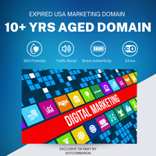 Nome de domínio EUA 10+ anos marketing de idade EXPIRADO com conteúdo relevante comprar usado  Enviando para Brazil