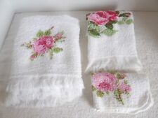 bath towel set floral for sale  Port Richey