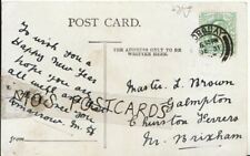 Genealogy postcard brown for sale  WATERLOOVILLE