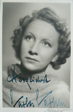 Carla Carlsen (1909-1971) Actriz - Firmado Foto segunda mano  Embacar hacia Argentina