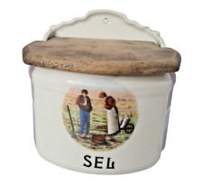 Boite sel porcelaine d'occasion  Neuville-Saint-Rémy