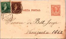Argentina 1894 postcard d'occasion  Expédié en Belgium